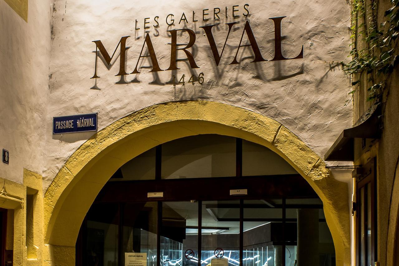 Апарт отель Les Galeries Marval Невшатель Экстерьер фото